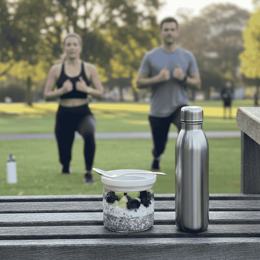 Active morning with Better Days breakfast base ready to fuel your day